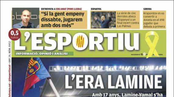 L'Esportiu: "La era Lamine"