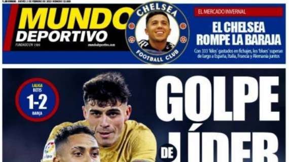 Mundo Deportivo: "Golpe de líder"