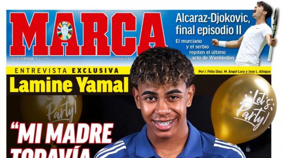 Lamine Yamal en Marca: "Mi madre todavía me dice que no vaya descalzo"