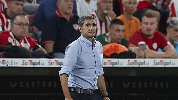 Athletic Club, Valverde: "Fuera no estamos jugando al nivel de San Mamés, de ahí los resultados"