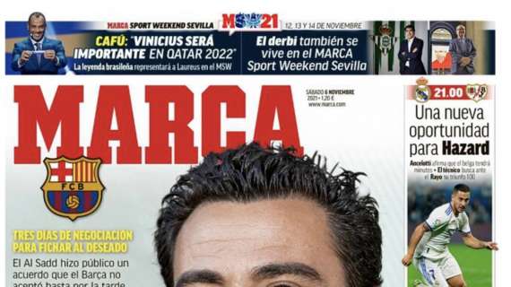 Marca: "Xavi al Barça"