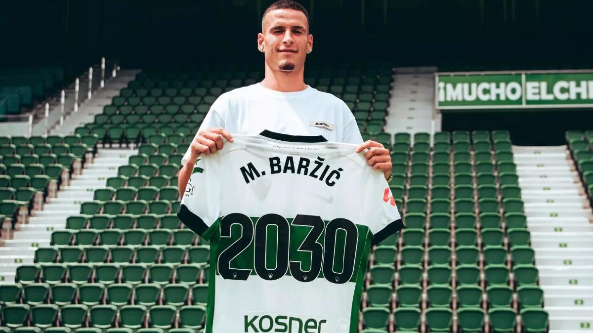 Matía Barzic ha renovado oficialmente con el Elche FC