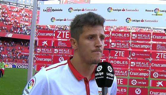 Sevilla, Jovetic: "Debimos haber cerrado antes el partido"