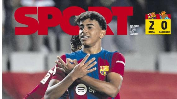 Sport: "Lamine impulsa al Barça"