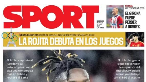 Sport: "Máxima tensión por Nico Williams"