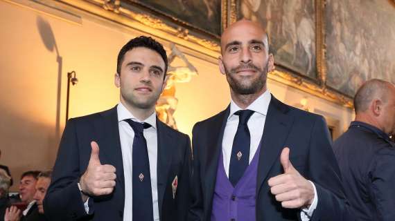 Borja Valero consuela a Giuseppe Rossi: "Para mí eres el mejor"