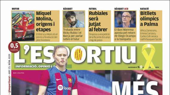 L'Esportiu: "Más gol"