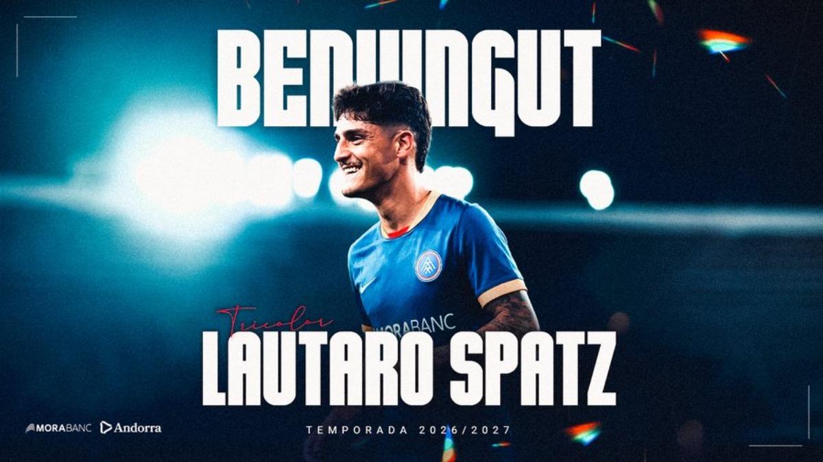 Lautaro Spatz ficha por el Andorra y refuerza la defensa hasta 2028