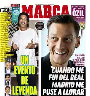 Mesut Özil en Marca: "Cuando me fui del Real Madrid me puse a llorar"