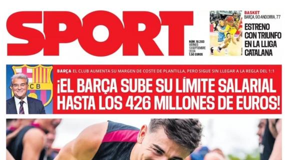 Sport: "Vuelve Gavi"