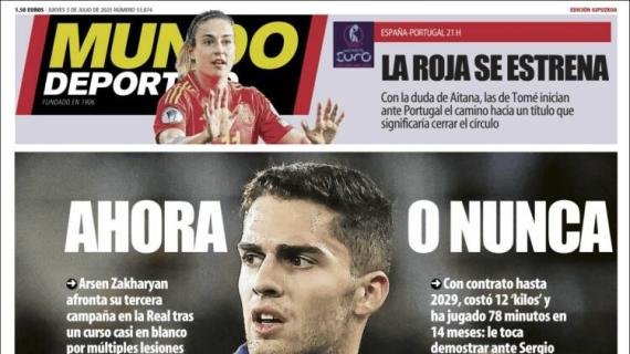 Mundo Deportivo, Ed.Guipúzcoa: "Ahora o nunca"