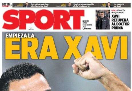 Sport: "Empieza la era Xavi"