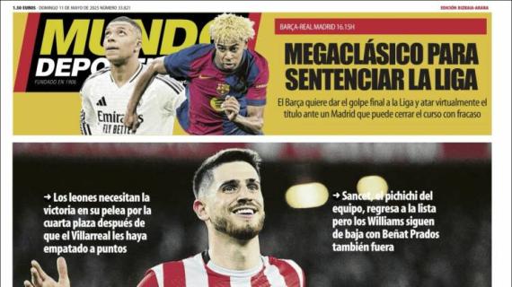 Mundo Deportivo, Ed.Vizcaya: "Triunfo obligatorio"