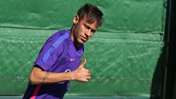Neymar y Bravo se reincorporan a los entrenamientos del Barça a la espera de más internacionales