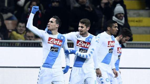 Nápoles, triunfo en el campo del Milan (1-2)