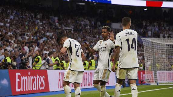Brahim Díaz adelanta al Real Madrid en el tiempo añadido (1-0)