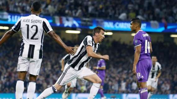 Juventus y Real Madrid, sin modificaciones para el segundo tiempo