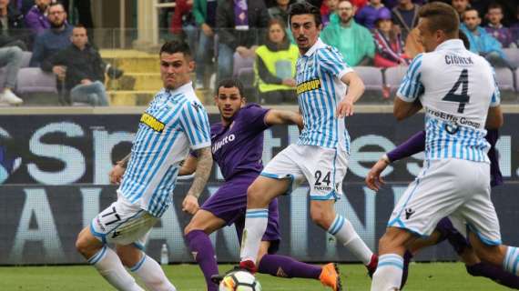 Italia, la Fiorentina no puede con la Spal