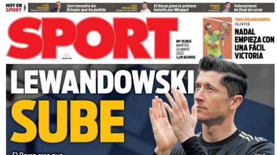 Sport: "Lewandowski sube, Dembélé baja"