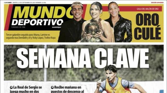 Mundo Deportivo, Ed.Guipúzcoa: "Semana clave"