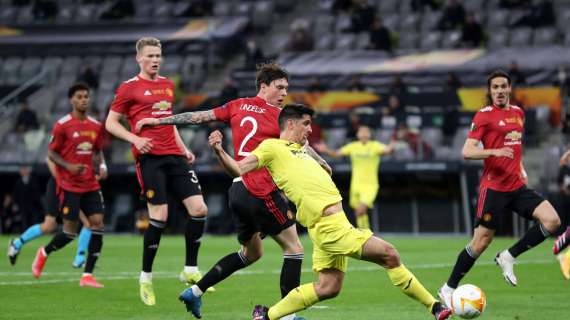 Final primer tiempo de la prórroga: Villarreal CF - Man.United 1-1