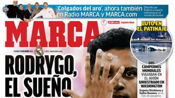 Marca: "Rodrygo, el sueño de Arabia"