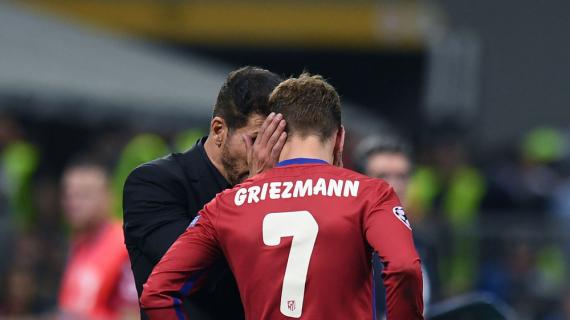 Atlético, Simeone: "Necesitamos a este Griezmann"