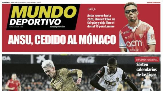Mundo Deportivo, Ed. Gupuzcoa: "Arrancan en Mestalla"