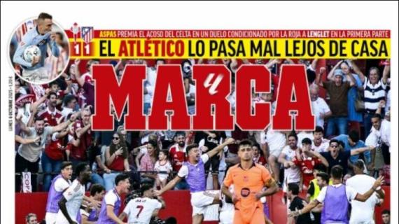 Marca: "El Sevilla se merienda al Barça"
