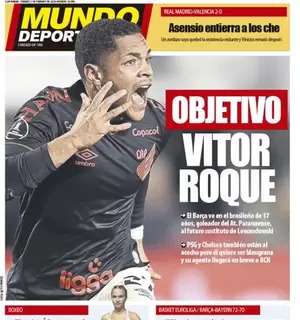 Mundo Deportivo: "Objetivo Vítor Roque"