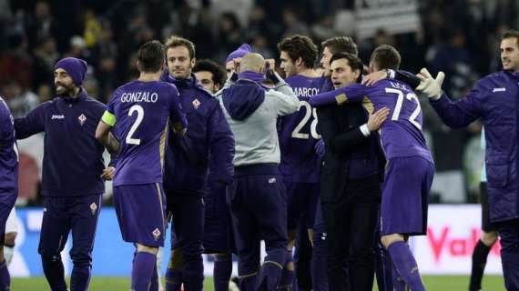 La Fiorentina se acerca a la final de Copa tras vencer (1-2) en el Juventus Stadium