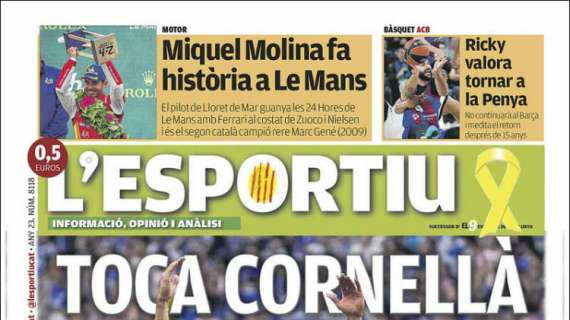 L'Esportiu: "Toca Cornellà"