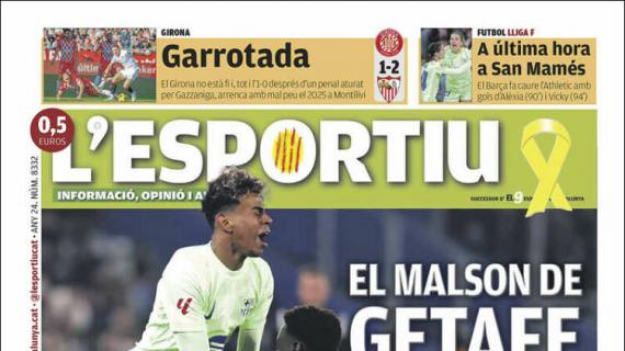 L'Esportiu:  "La pesadilla de Getafe"