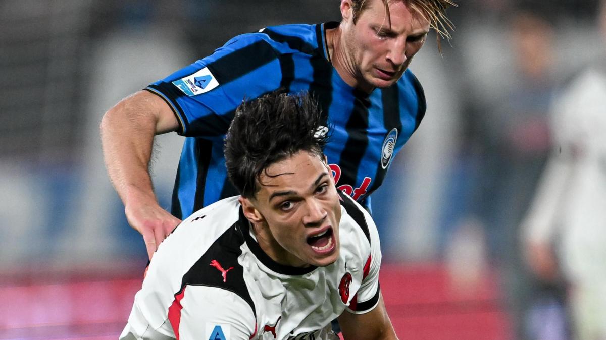 Italia, tablas entre Atalanta y Milan (1-1)