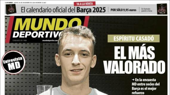 Mundo Deportivo: "Casadó, el más valorado"