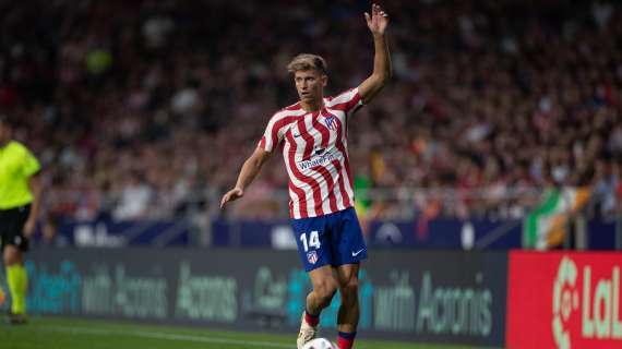 Marcos Llorente hace el tercer gol del Atleti (3-1)