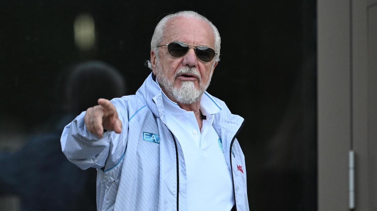De Laurentiis: "Me critican los ultras, pero en la mayoría de los casos están fuera de la ley"
