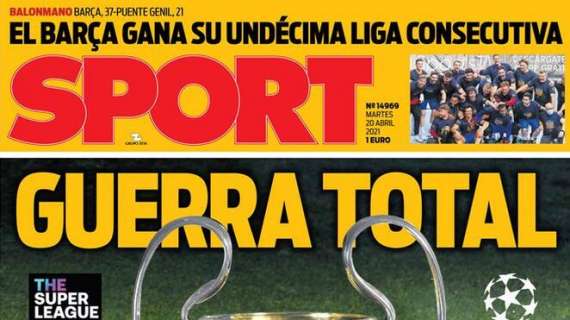 Sport: "Guerra total"