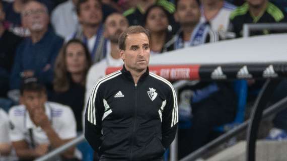 CA Osasuna, Arrasate: "Tenemos la primera piedra para seguir construyendo"