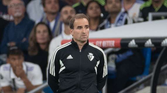 CA Osasuna, Arrasate: "Con la expulsión de Blanco tengo las dudas de siempre"