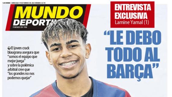 Lamine Yamal en Mundo Deportivo: "Le debo todo al Barça"