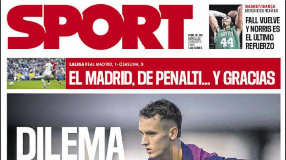 Sport: "Dilema Casadó"