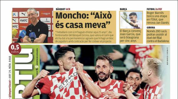 L'Esportiu, Ed.Girona: "Parte del escudo"