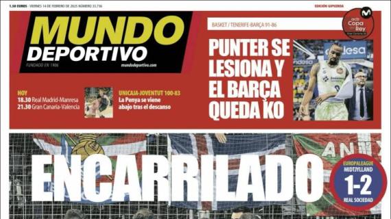 Mundo Deportivo, Ed.Guipuzcoa: "Encarrilado"