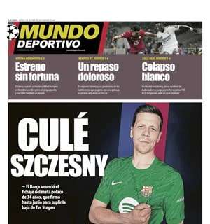 Mundo Deportivo: "Culé Szczesny"