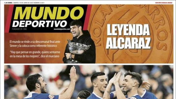 Mundo Deportivo, Ed.Vizcaya: ”Tres en raya”