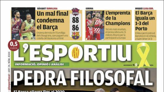 L'Esportiu: "Piedra filosofal"