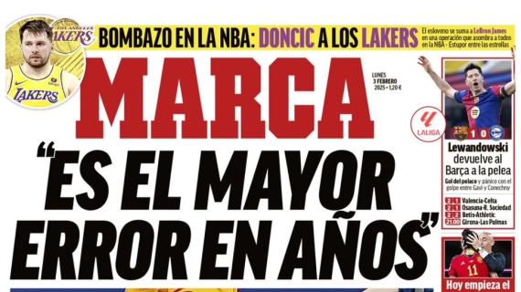 Marca: "Es el mayor error en años"