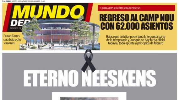 Mundo Deportivo: "Eterno Neeskens"