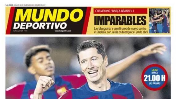 Mundo Deportivo: "Presión al Madrid"